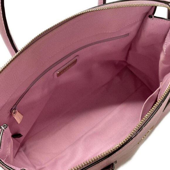 Auth FURLA pinsatchel - Light Pink Leather Handbag - Picture 5 of 11